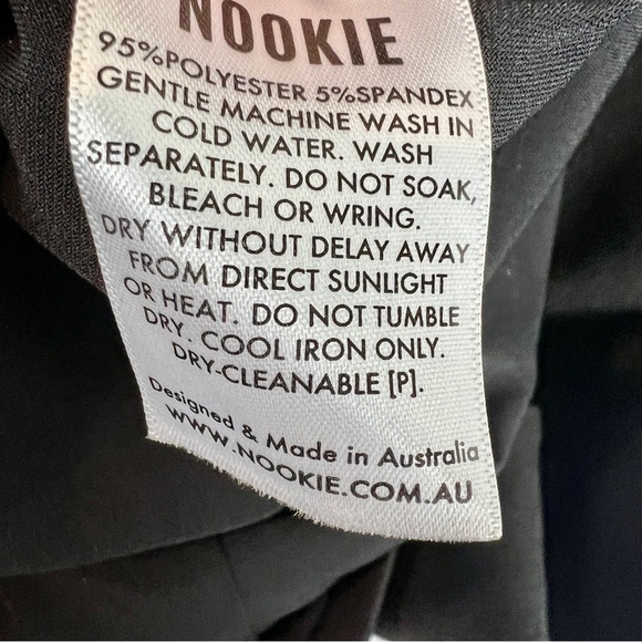 NEW Nookie from Revolve Lust One Shoulder Midi Dress in Black size XS - Picture 10 of 10